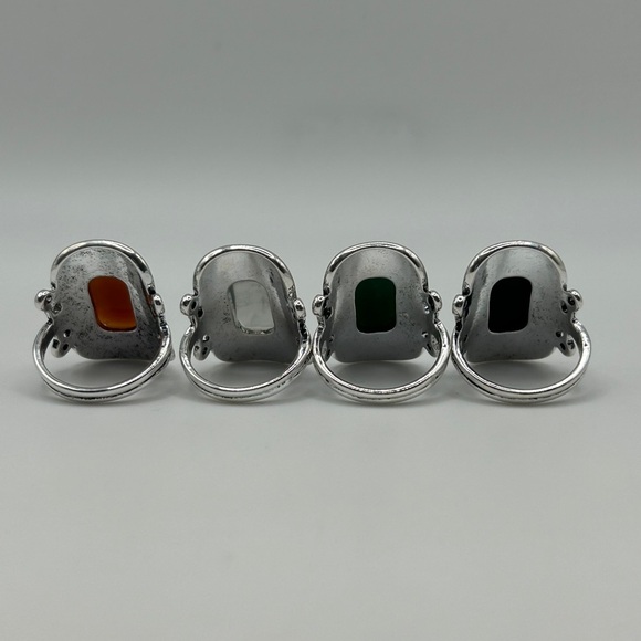 Silver & Stone Rings - Picture 10 of 15